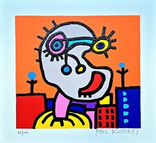 Paul kostabi serigrafia usato  Roma