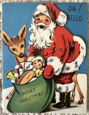 Vintage christmas santa for sale  Atwood