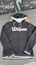 Wilson tennis kapuzenjacke gebraucht kaufen  Eggenstein-Leopoldshafen