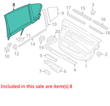 Cortina de sombra cortina cortina de sombra cortina traseira esquerda porta motorista traseira fabricante de equipamento original BMW F02 740 750 760 B7 comprar usado  Enviando para Brazil