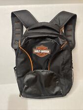 Mochila de viagem escolar Harley Davidson motocicletas lona preta com zíper náilon comprar usado  Enviando para Brazil