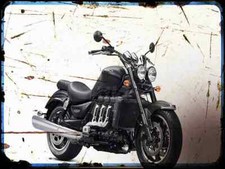 Metal sign motorbike for sale  UK