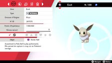 Pokemon evoli shiny d'occasion  Château-Renard
