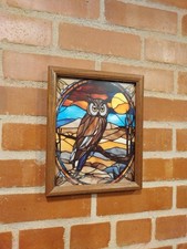 Owl stained glass for sale  Tucson