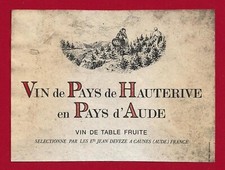P19 etiquette vin d'occasion  Albertville