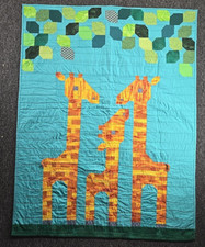 Quilt giraffe green for sale  Burns