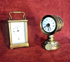 Antique travel clocks d'occasion  Expédié en Belgium