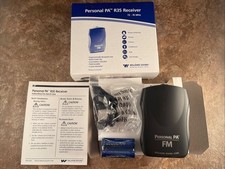 Receptor pessoal Williams Sound PPA R35E PA R35 FM 72 - 76 MHz - NOVO comprar usado  Enviando para Brazil