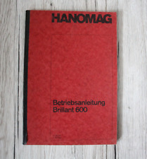 Riginal hanomag betriebsanleit gebraucht kaufen  Zeiskam