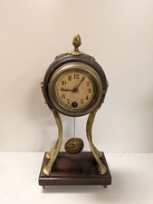Jugendstil tischuhr pfeilkreuz gebraucht kaufen  Großbreitenbach