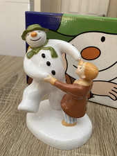 Coalport snowman dancing for sale  TADLEY