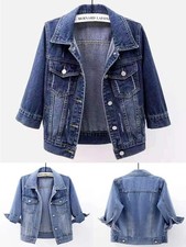 Women sleeve denim for sale  USA