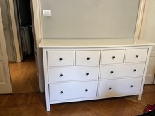 Cassettiera bianca hemnes usato  Milano