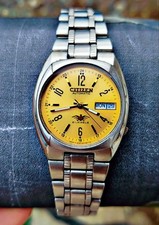 Citizen automático 21 joias mostrador dourado do Japão, usado comprar usado  Enviando para Brazil