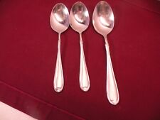 WALLACE SUMMERSET FROST costas lisas 18/10 aço inoxidável 2 colheres de chá e 1 colher de sopa, usado comprar usado  Enviando para Brazil