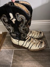 Ferrini leather boots for sale  Grifton