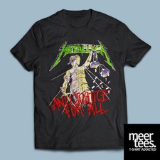 Metallica And Justice for All US tour 88 89 tshirt metal cult summer unisex comprar usado Metallica And Justice for All US tour 88 89 tshirt metal cult summer unisex comprar usado  Enviando para Brazil