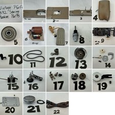 PEÇAS VINTAGE DE MÁQUINAS DE COSTURA PFAFF 332 comprar usado  Enviando para Brazil