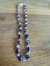 Collier perles verre d'occasion  Lille-