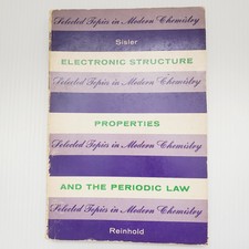 Electronic Structure, Properties, & the Periodic Law Book Harry Sisler Science comprar usado  Enviando para Brazil