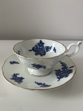 Coalport classic blue for sale  LONDON