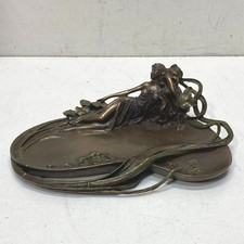 Summit Collection - Acabamento em bronze em resina. Boneco bandeja vaidade Art Nouveau comprar usado  Enviando para Brazil