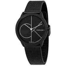 Relógio feminino Calvin Klein quartzo mínimo mostrador preto K3M5245X comprar usado  Enviando para Brazil