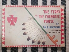 The Story of the Cherokee People - Paperback, by Tom B. Underwood  comprar usado  Enviando para Brazil