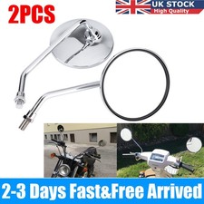 Chrome motorcycle rearview for sale  DUNSTABLE