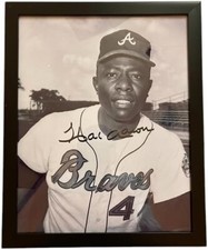 Hank aaron signed for sale  North Bend