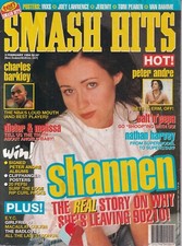 Usado, Revista Smash Hits fevereiro 1994 Shannen Doherty Peter Andre namorada INXS Badlove comprar usado  Enviando para Brazil