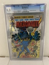 Micronauts vol cgc for sale  Sacramento
