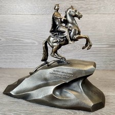 Vintage bronze horseman for sale  Moline
