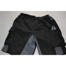 Shorts de mountain bike acolchoado Vayager carga preto masculino tamanho grande, usado comprar usado  Enviando para Brazil