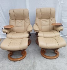 Pair stressless mayfair for sale  LEAMINGTON SPA