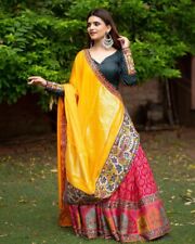 Blouse lehenga choli d'occasion  Expédié en France