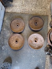 Iron trolley wheels for sale  SALISBURY