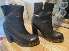 Carvela black boots for sale  RADLETT