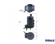Mahle 633d fuel d'occasion  Expédié en Belgium