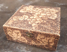 Antique flemish pyrography for sale  Capron