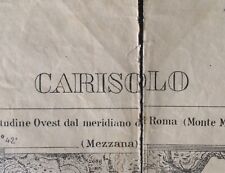 Cartina militare 1925 usato  Milano