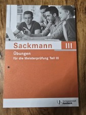Sackmann lehrbuch meisterprüf gebraucht kaufen  Oberhausen
