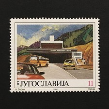 Yugoslavia 1991 MNH ** tunel 11d Sc#2103 na sprzedaż  Wysyłka do Poland