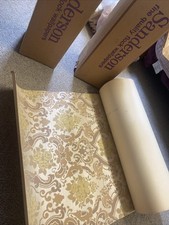 Vintage flocked sanderson for sale  GLOUCESTER