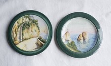 Coppia piatti decorativi usato  Lavagna