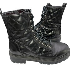 Bota Rock & Candy acolchoada exército com cadarço tamanho 8.5 comprar usado  Enviando para Brazil