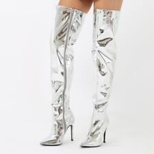 Bnwob silver metallic for sale  FLEET