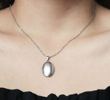 Oval locket sterling for sale  GRAVESEND