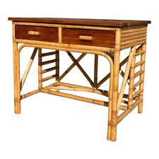 Vintage rattan mahogany for sale  Del Mar