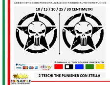 Sticker punisher stella usato  Caserta